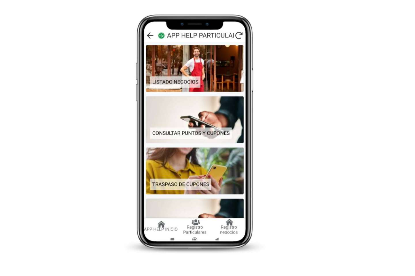 Negocios y usuarios se benefician con APP HELP y su modelo de cupones