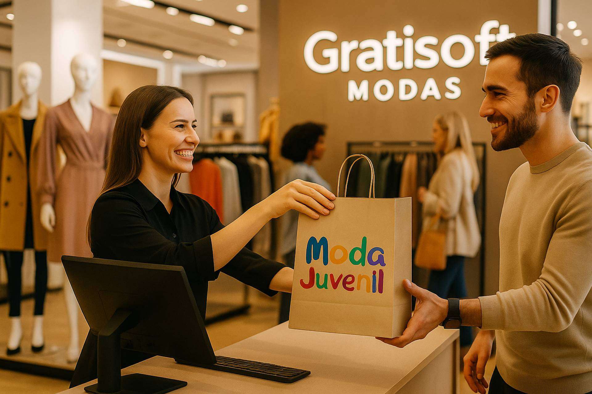 Gestión personalizada en comercios de ropa con TPV Modas, de Gratisoft