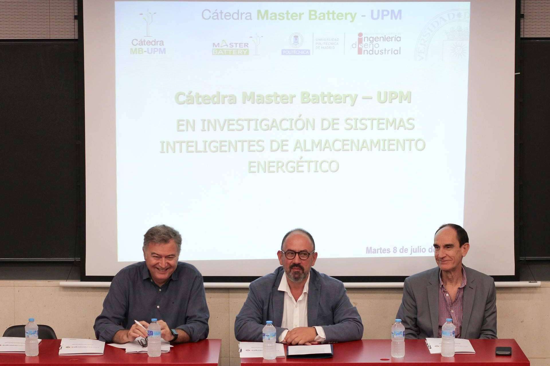 BESS y transición energética, ejes de la I Jornada de la Cátedra Master Battery en la UPM