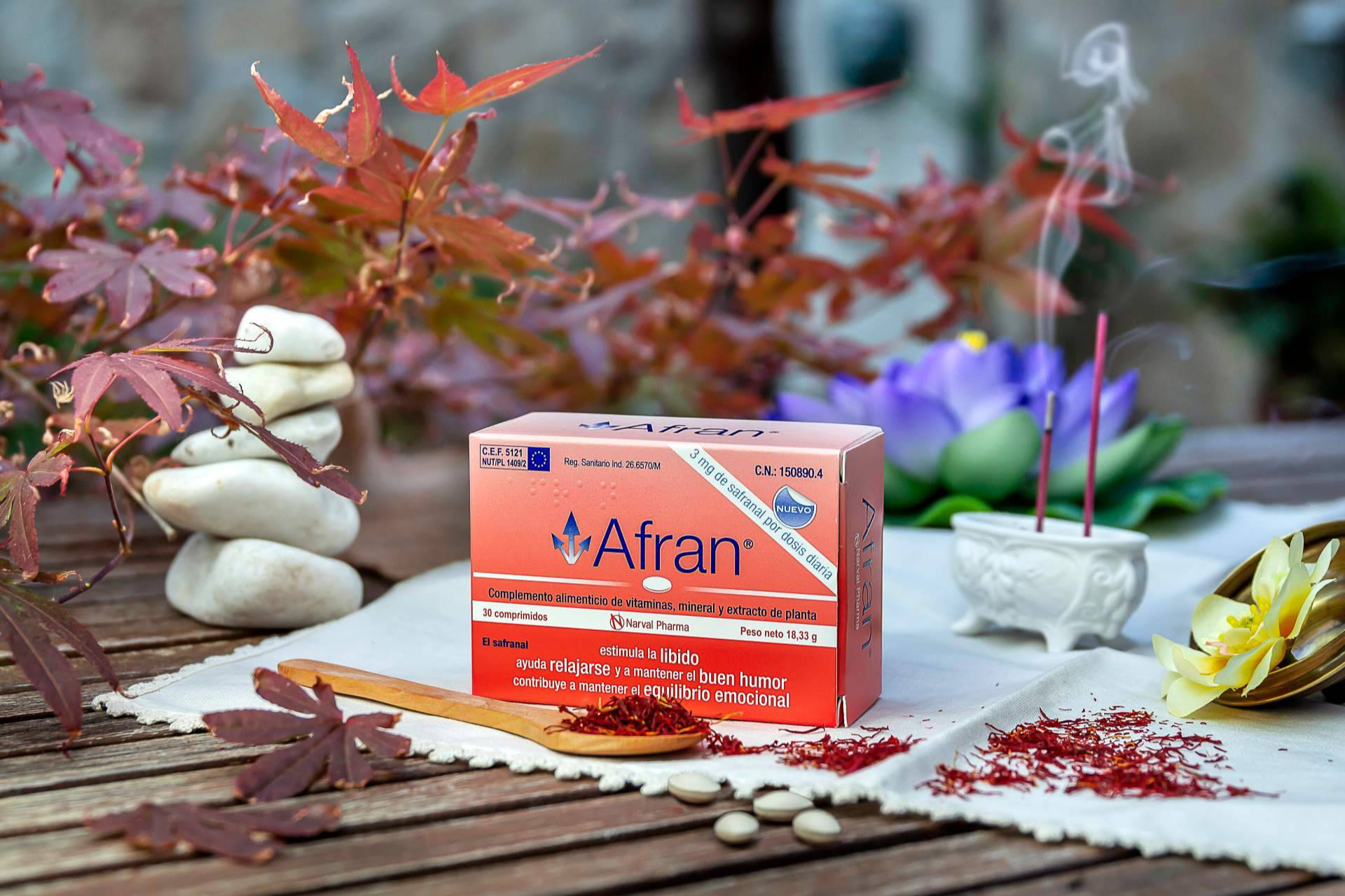 Narval Pharma presenta Afran y Zendoor, nuevos nutracéuticos naturales para el bienestar emocional y el descanso