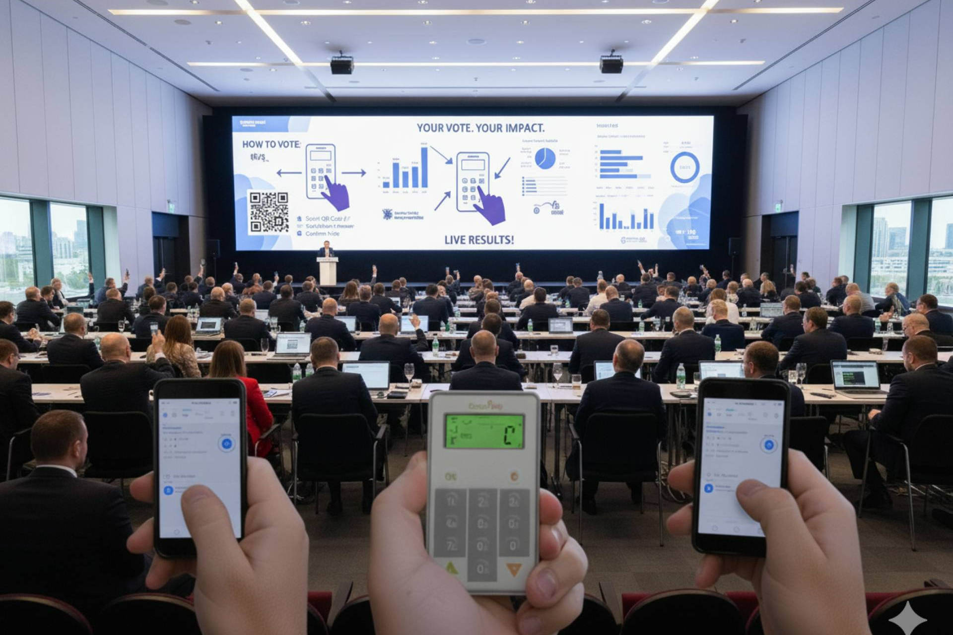 Voto online seguro y en directo para congresos y juntas, la propuesta de Custom Vote