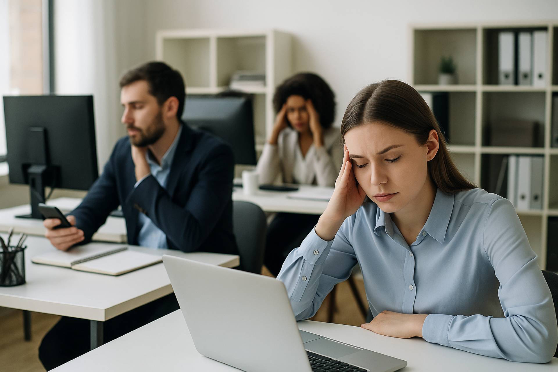 El nuevo coste invisible en las empresas, la distracción crónica y el estrés laboral