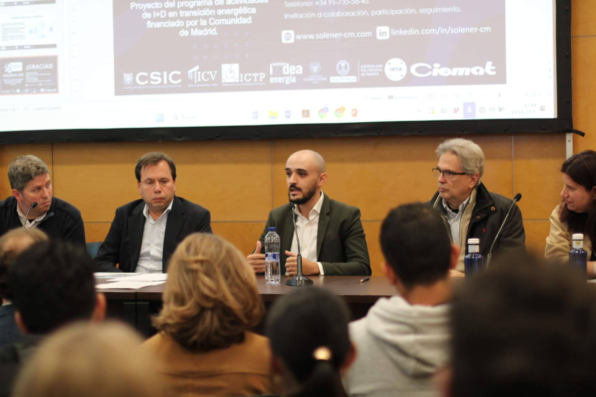 Master Battery participa en la Jornada de IMDEA sobre almacenamiento eneregético en GENERA 2025