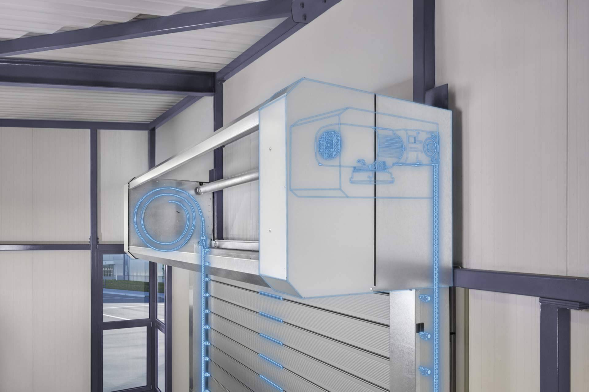 ASSA ABLOY revoluciona el acceso industrial con su nueva puerta enrollable espiral RT1000