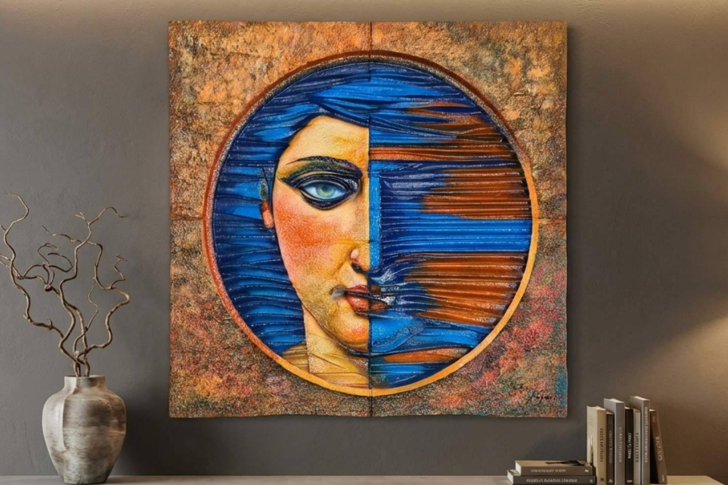 Antonio Gea Pérez amplía su colección GEA Volumetric Art con seis cuadros nuevos con volumen escultórico