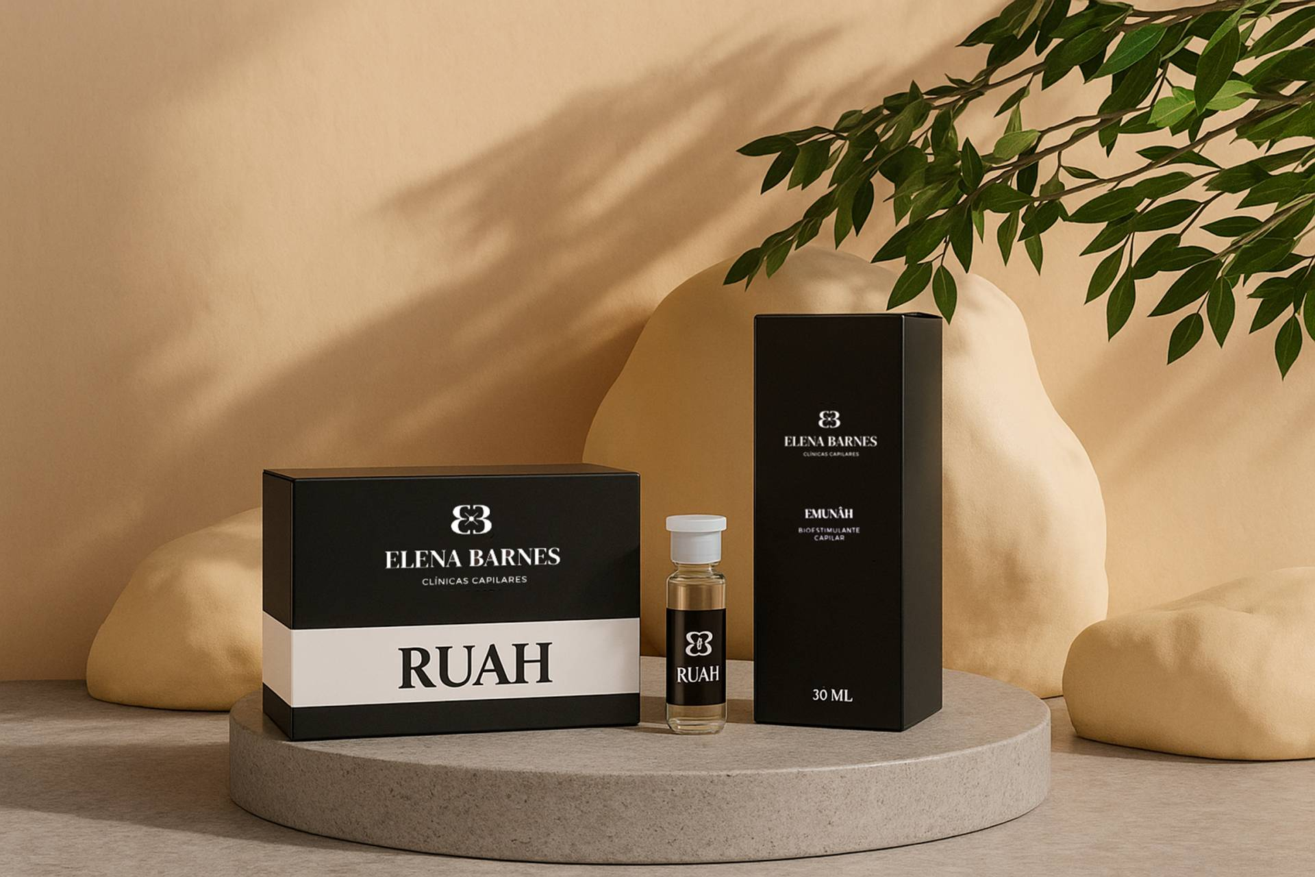 Elena Barnes lanza su nueva tienda online de productos cosmecéuticos capilares de fabricación propia