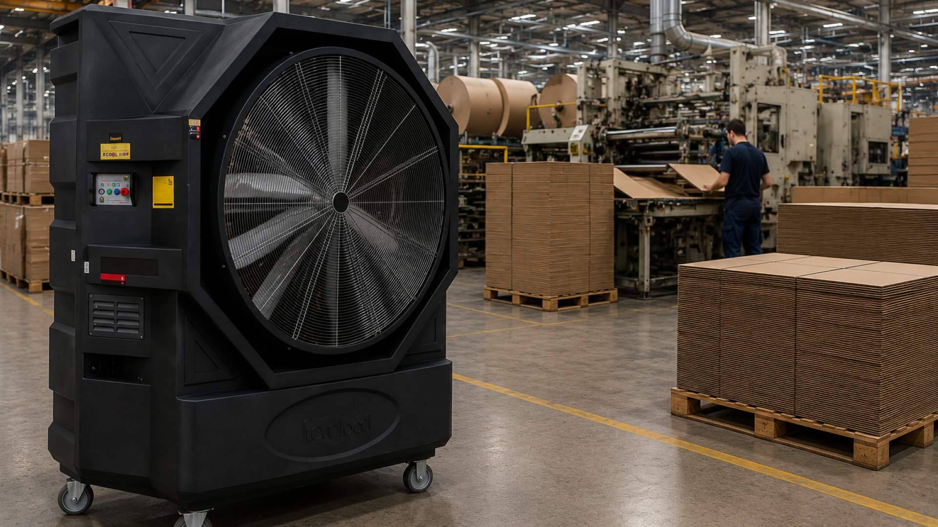 Esencial Cool apuesta por la climatización portátil industrial ante las olas de calor