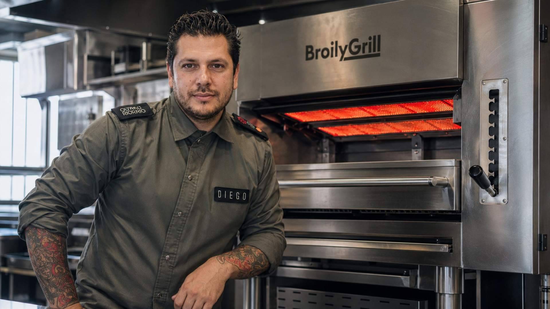 El 'Chef del Caviar' apuesta por BroilyGrill para potenciar la precisión en su cocina Michelin