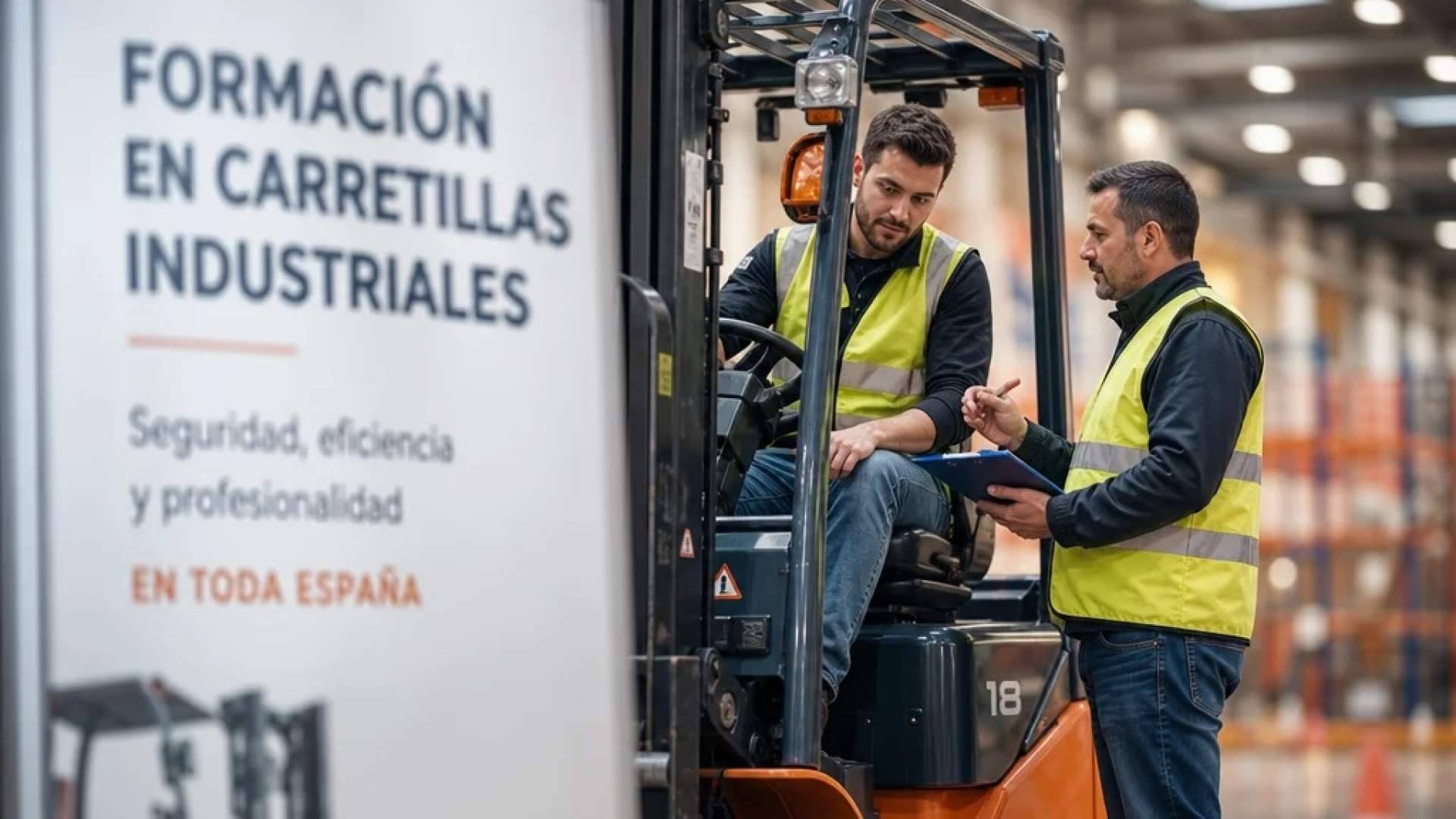 La formación online de carretillero gana protagonismo como vía de acceso al empleo