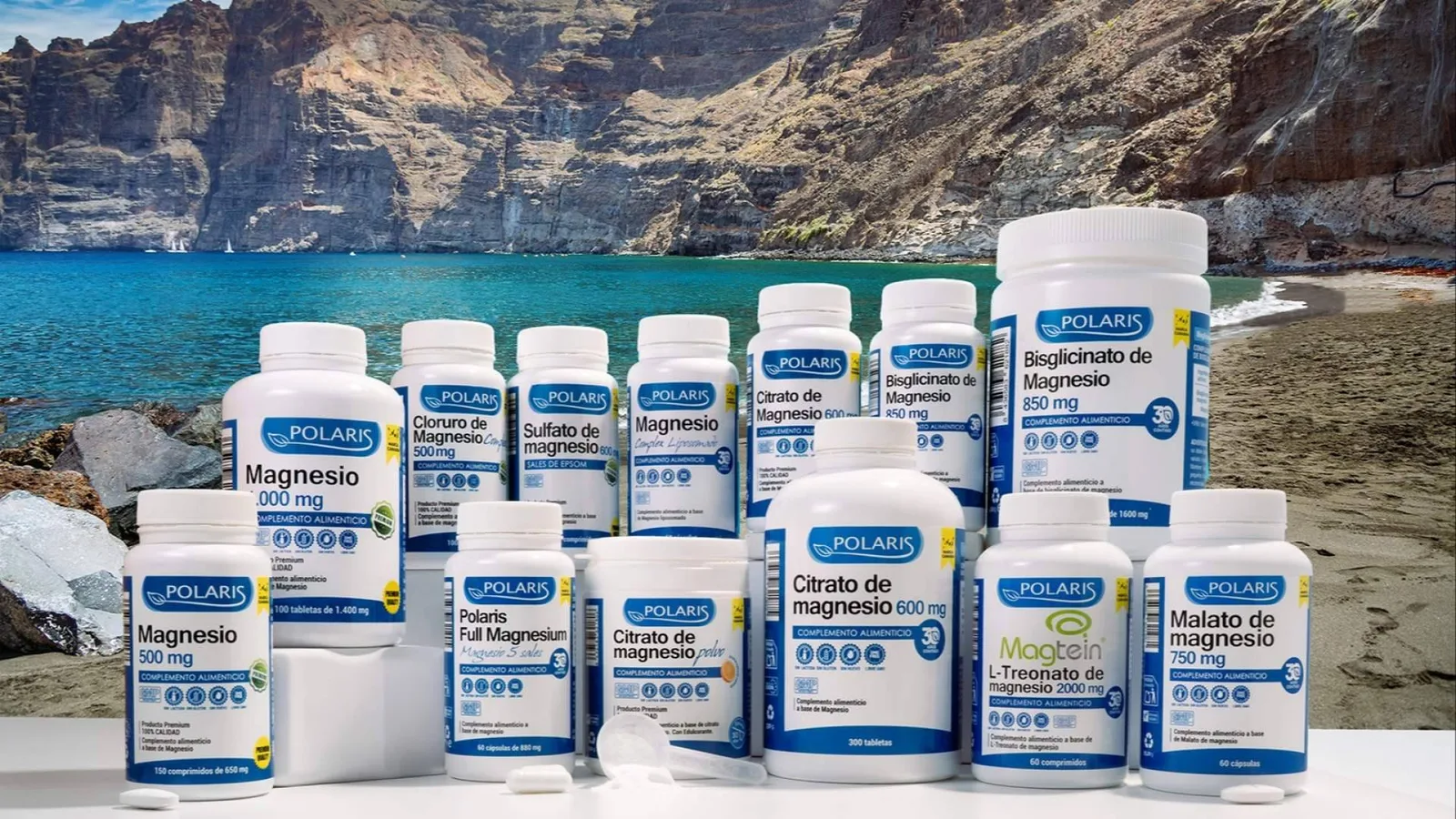 La variedad de formulaciones de magnesio define la propuesta de Polaris Formula
